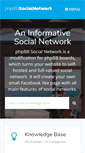 Mobile Screenshot of phpbbsocialnetwork.com